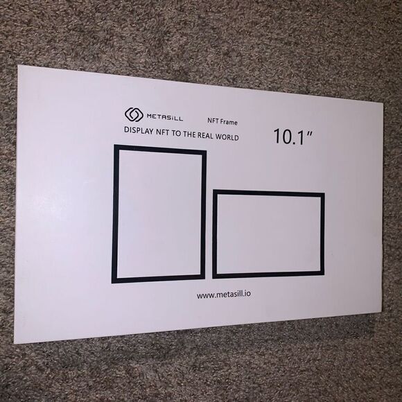 10.1’ METASILL NFT FRAME - Display your NFT to the Physical World - Picture 8 of 9